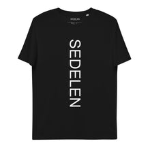  Sedelen Vertical Print T-Shirt Black